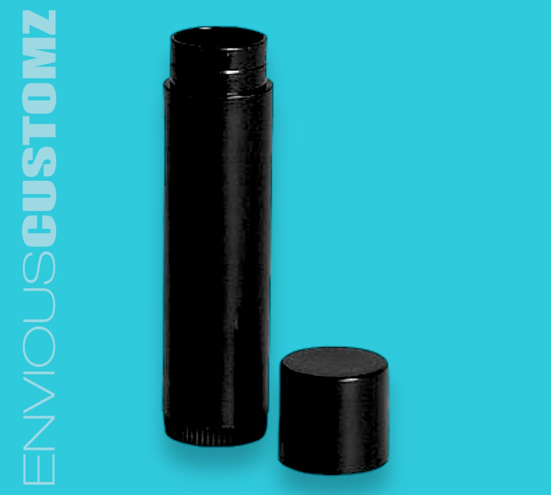 Lip Balm Tubes Black - 4.5gm