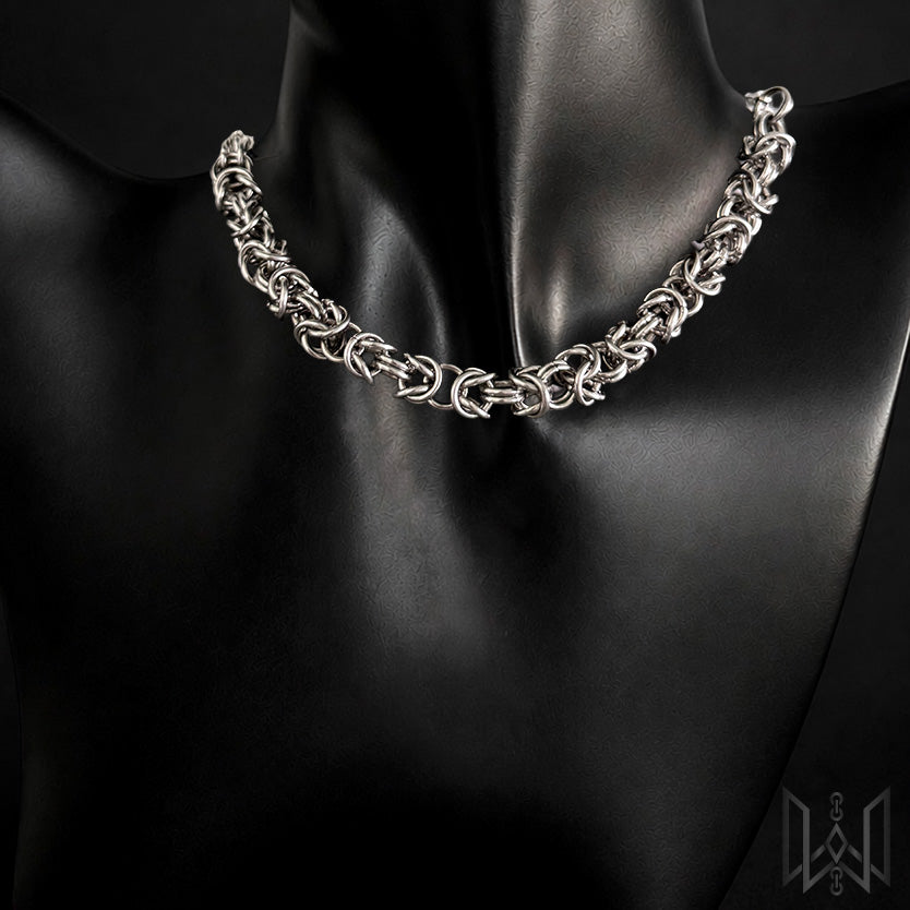 Byzantine Chainmaille Necklace #1009