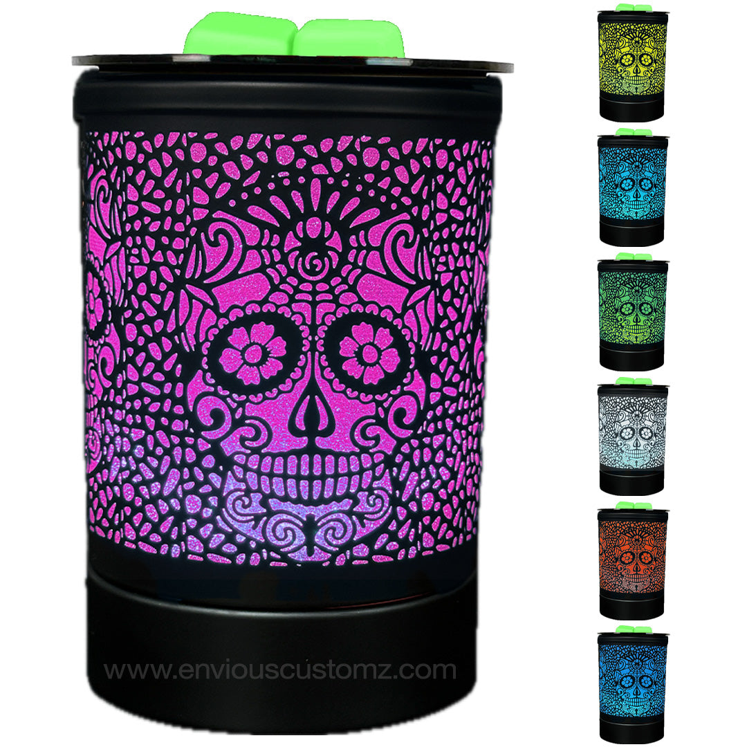Sugar Skull - 7 Colour LED Wax Melt Warmer