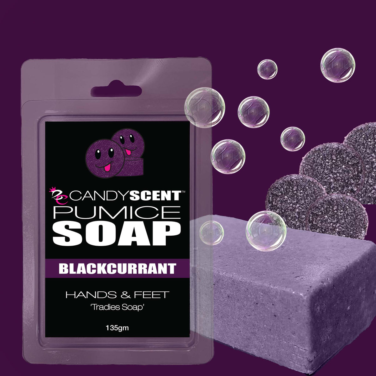 BLACKCURRANT Pumice Soap