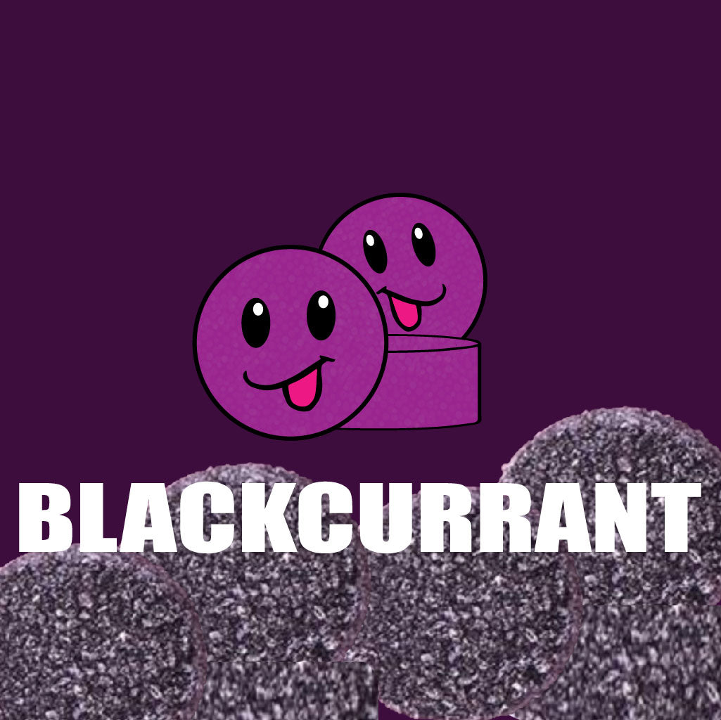 blackcurrant pastilles