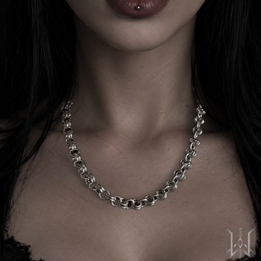 2 in 1 Chainmaille Necklace #1003