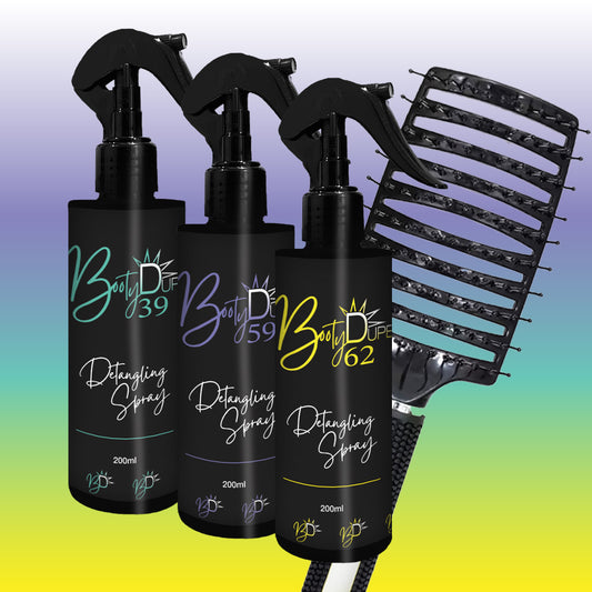 Detangling Spray & Brush Bundle