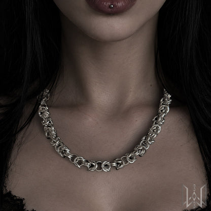 Byzantine Chainmaille Necklace #1009