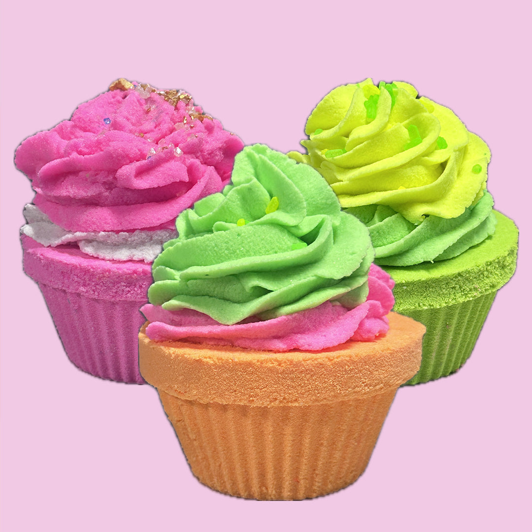 Cupcake Bath Bombs