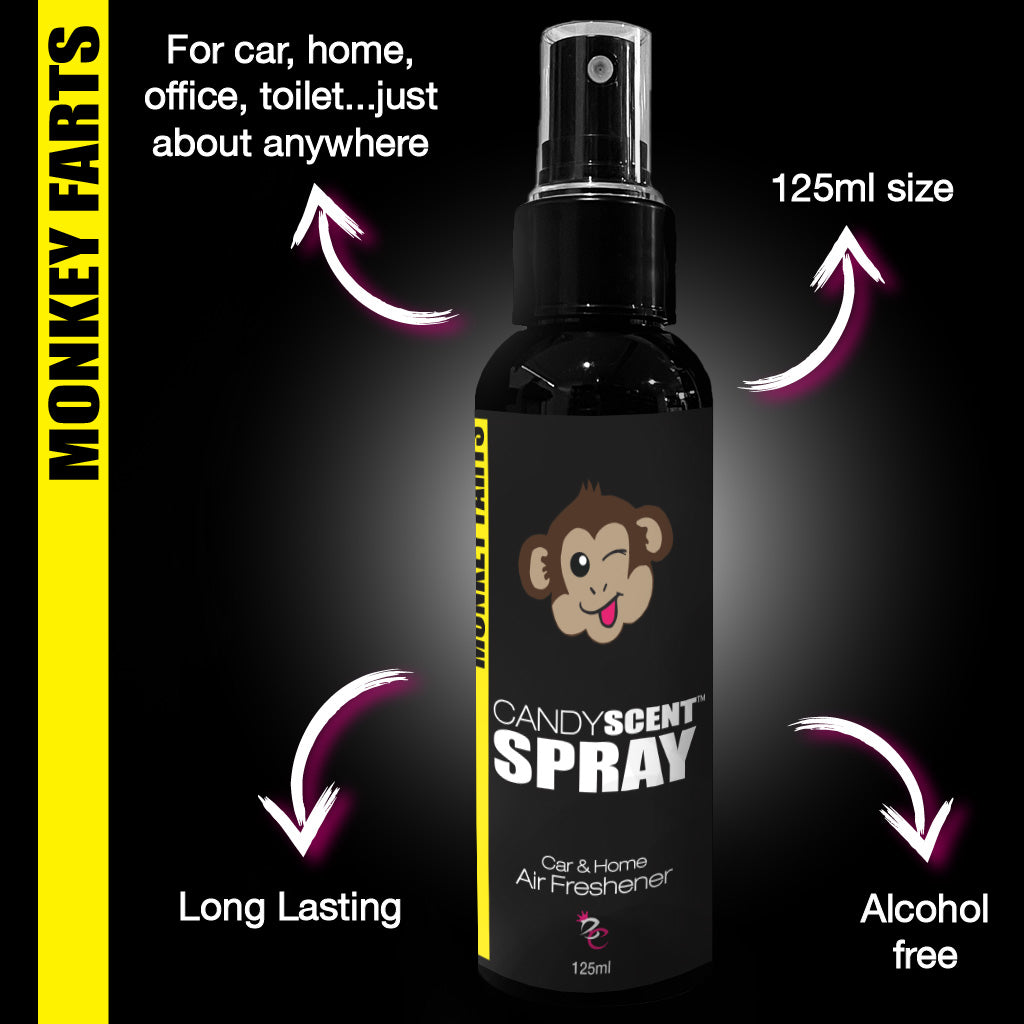 MONKEY FARTS Car &amp; Home Scent Spray
