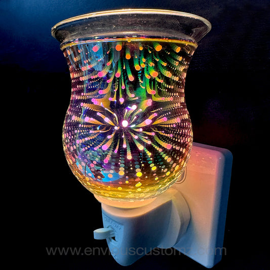 Fireworks - Mini Glass Plug-In Wax Warmer