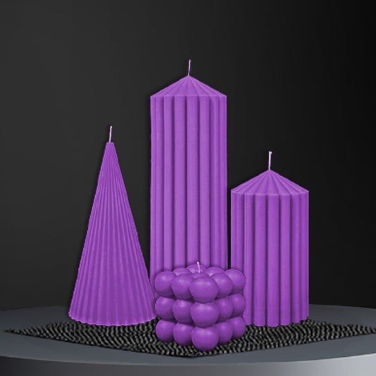 BUBBA GRAPE Pillar Candles