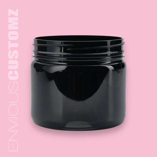 1.0L Wide Mouth Jar - Black