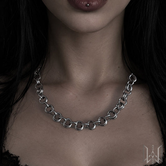 2 in 1 Chainmaille Necklace #1003