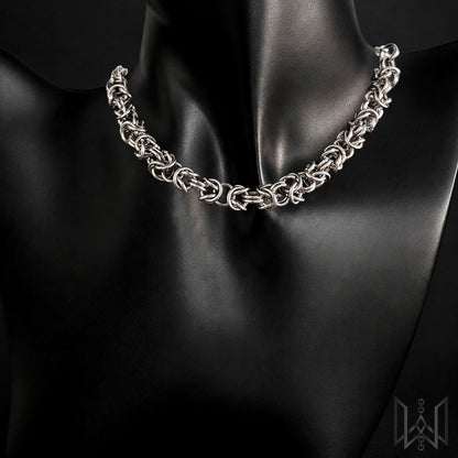 Byzantine Chainmaille Necklace #1009