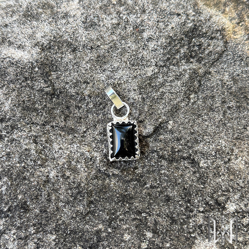 Obsidian Pendant #1015