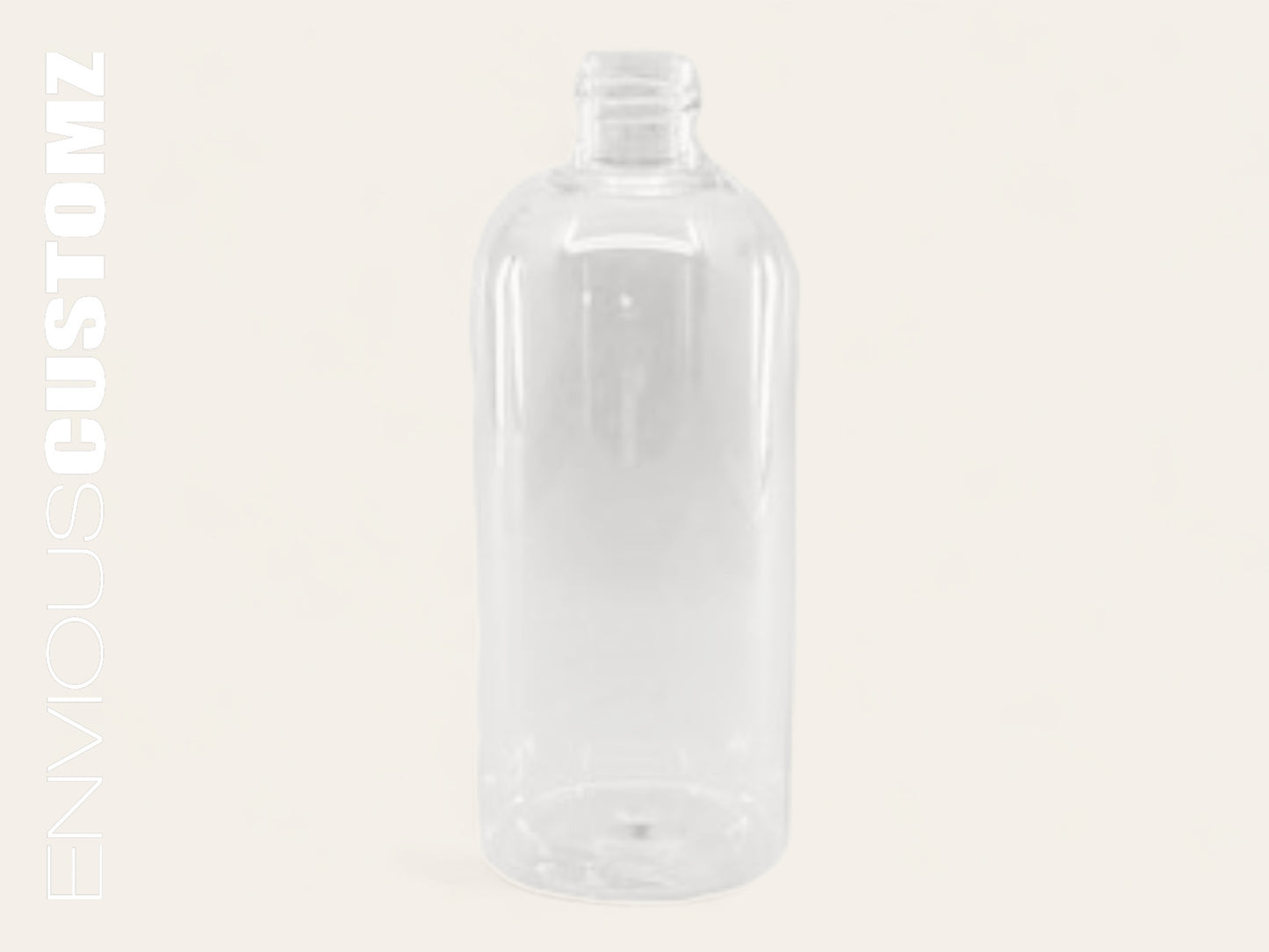 250ml Tall Boston Bottle 24410 - Clear