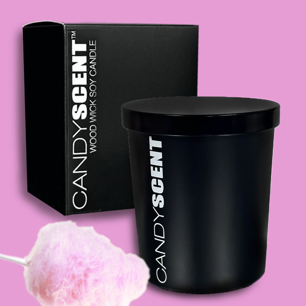 COTTON CANDY Wood Wick Soy Candle