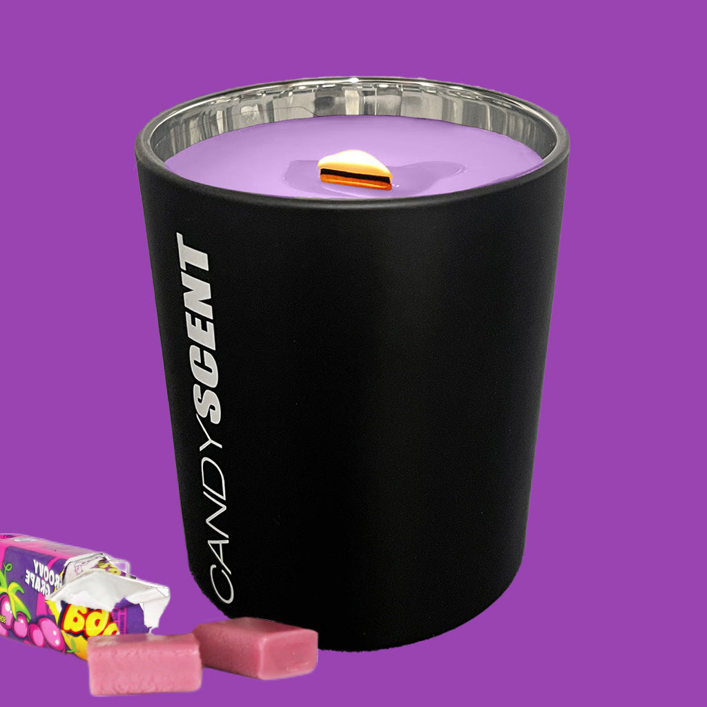 BUBBA GRAPE Wood Wick Soy Candle