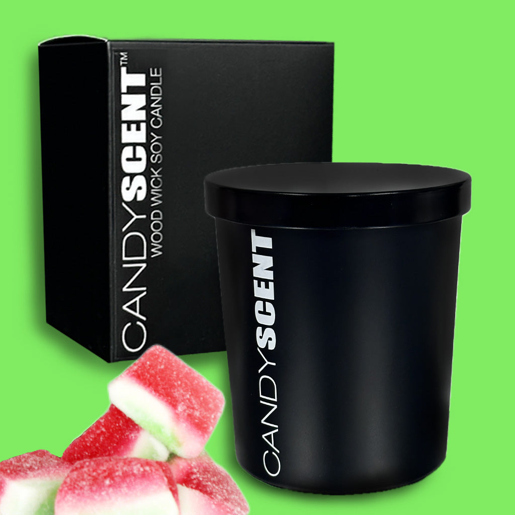 SOUR WATERMELON Wood Wick Soy Candle