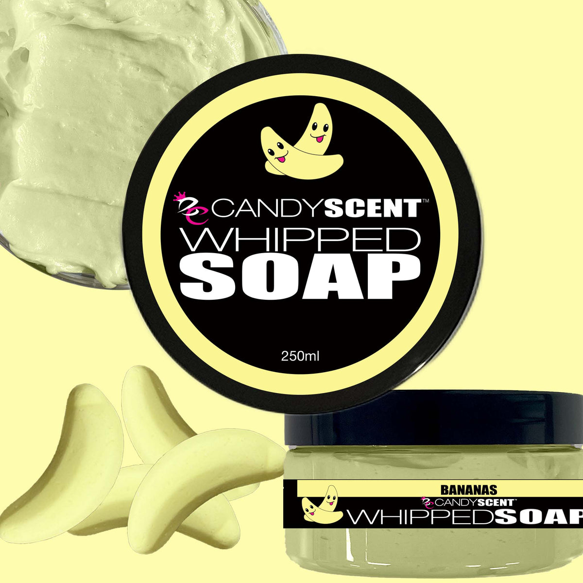 BANANAS Whipped Soap