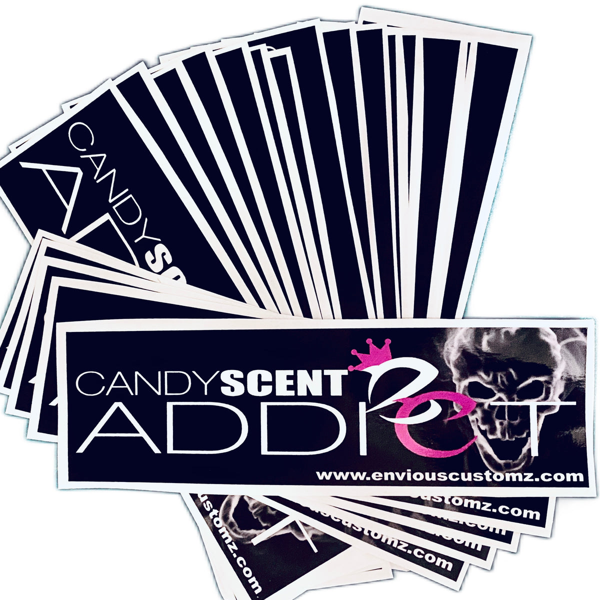 EC Candy Addicted Sticker - CANDY SCENT - ENVIOUS CUSTOMZ 