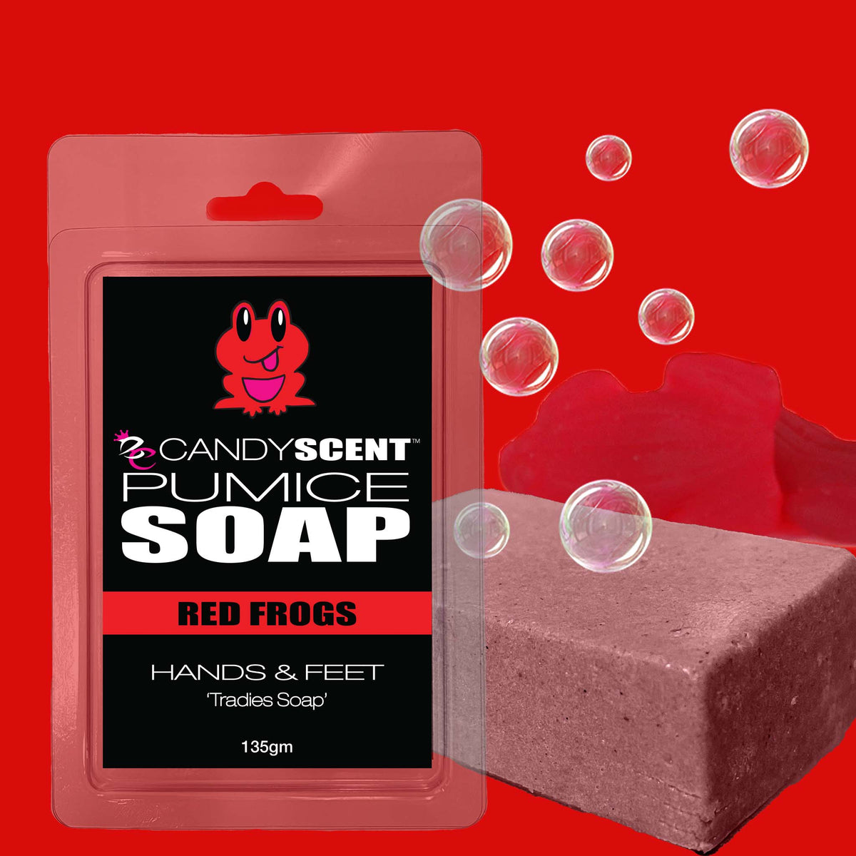 RED FROGS Pumice Soap